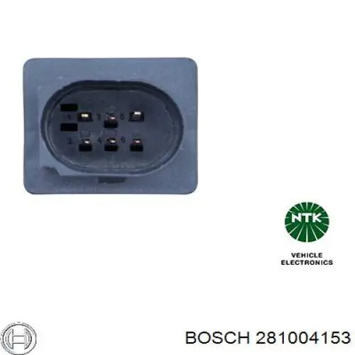 Sonda lambda czujnik tlenu przed katalizatorem Bosch 281004153 cena, od 110,91 USD