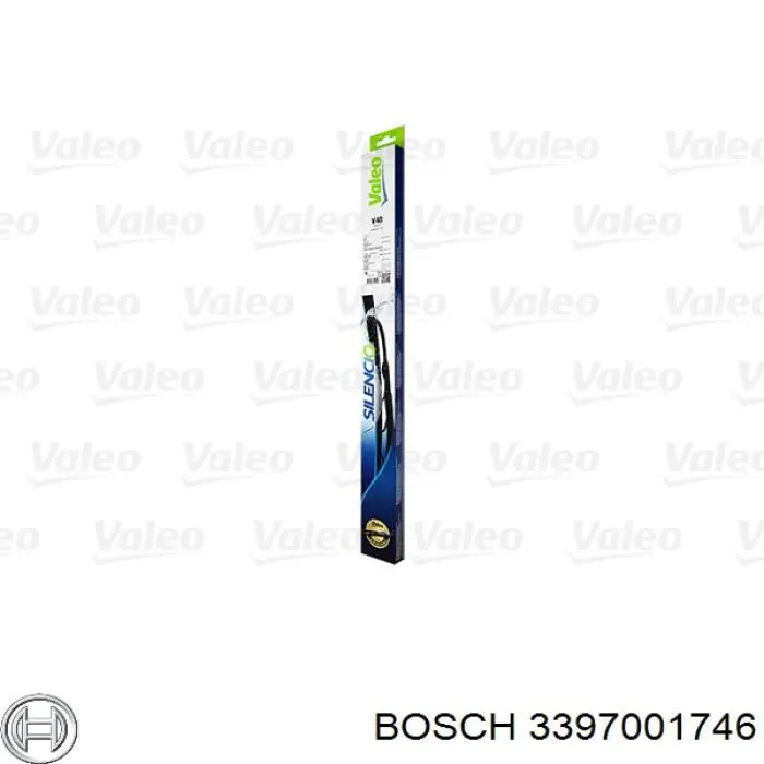 Pióro wycieraczki szyby przedniej pasażera Bosch 3397001746 cena, od 4,77 USD