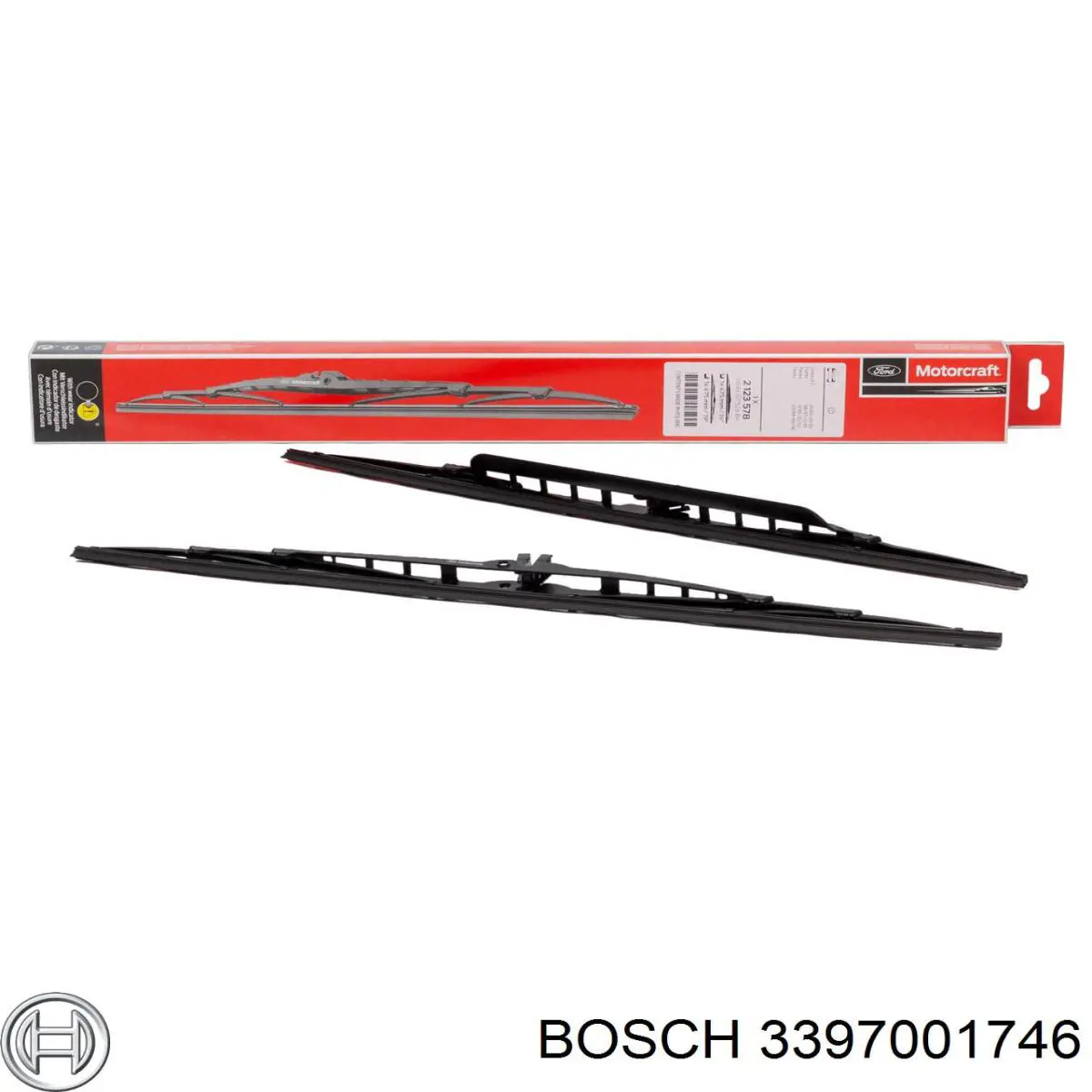 3397001746 Bosch Pióro wycieraczki szyby przedniej pasażera