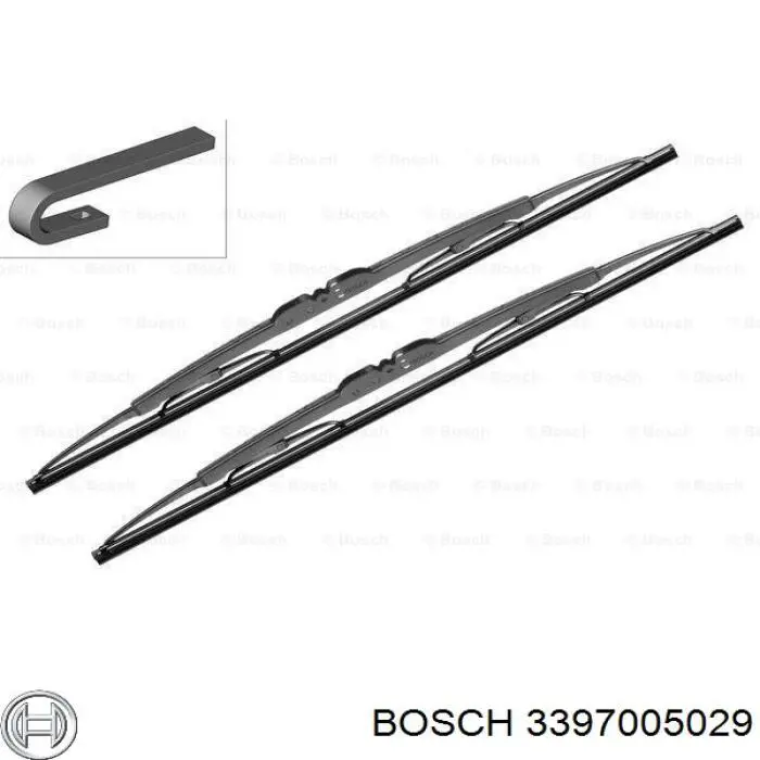 3 397 005 029 Bosch pióro wycieraczki szyby przedniej pasażera