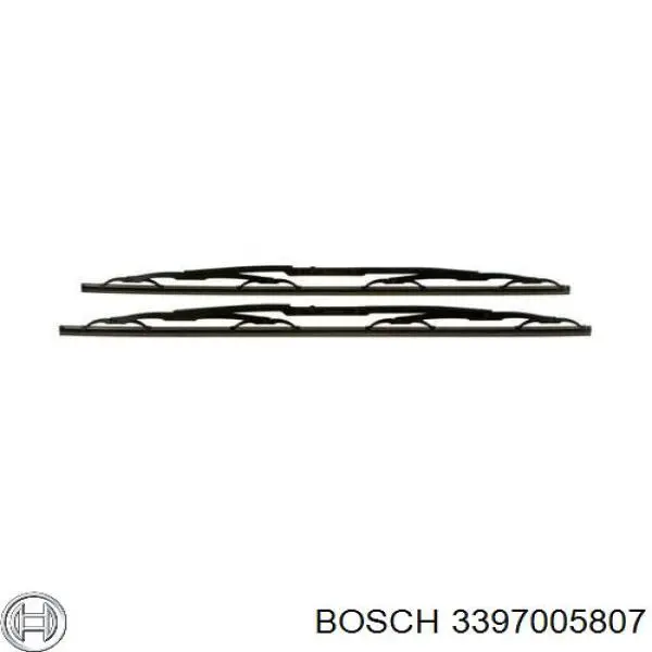 Do koszyka 807 Bosch Pióro wycieraczki szyby przedniej, zestaw (2 szt.)