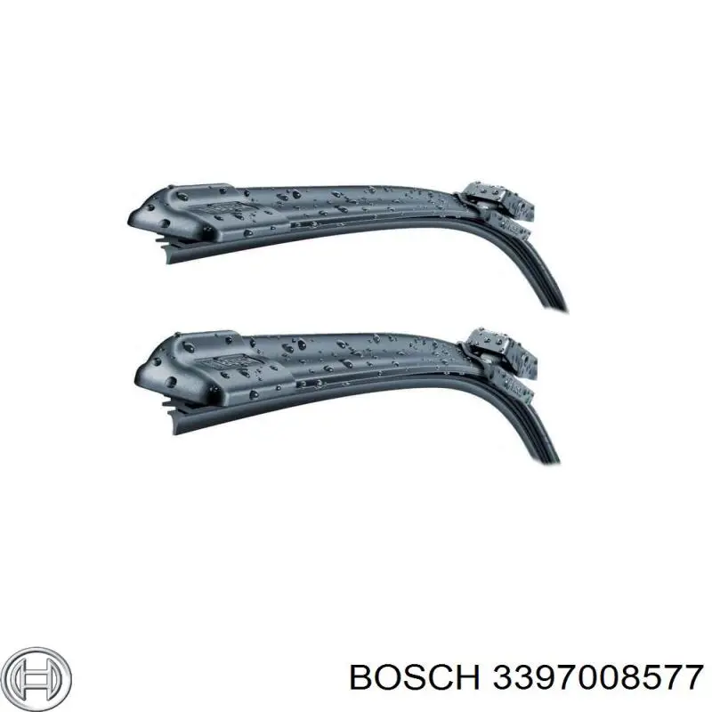 Pióro wycieraczki szyby przedniej pasażera Bosch 3397008577 cena, od 10,94 USD
