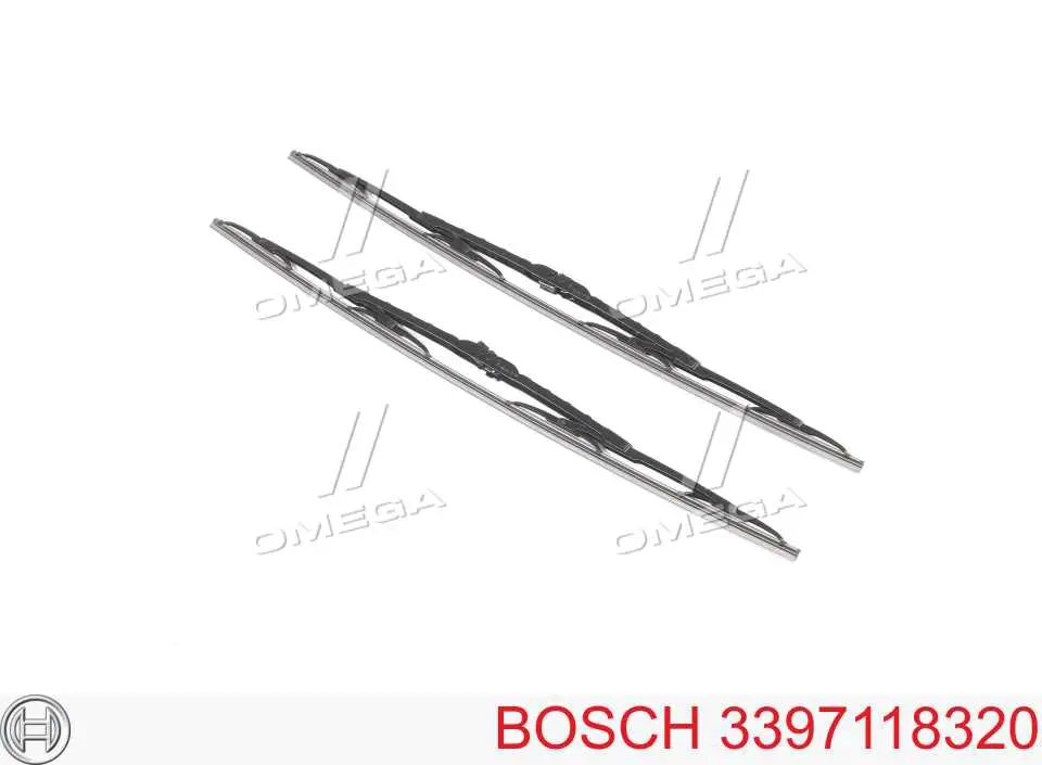 Pióro wycieraczki szyby przedniej kierowcy 51900238 Fiat/Alfa/Lancia