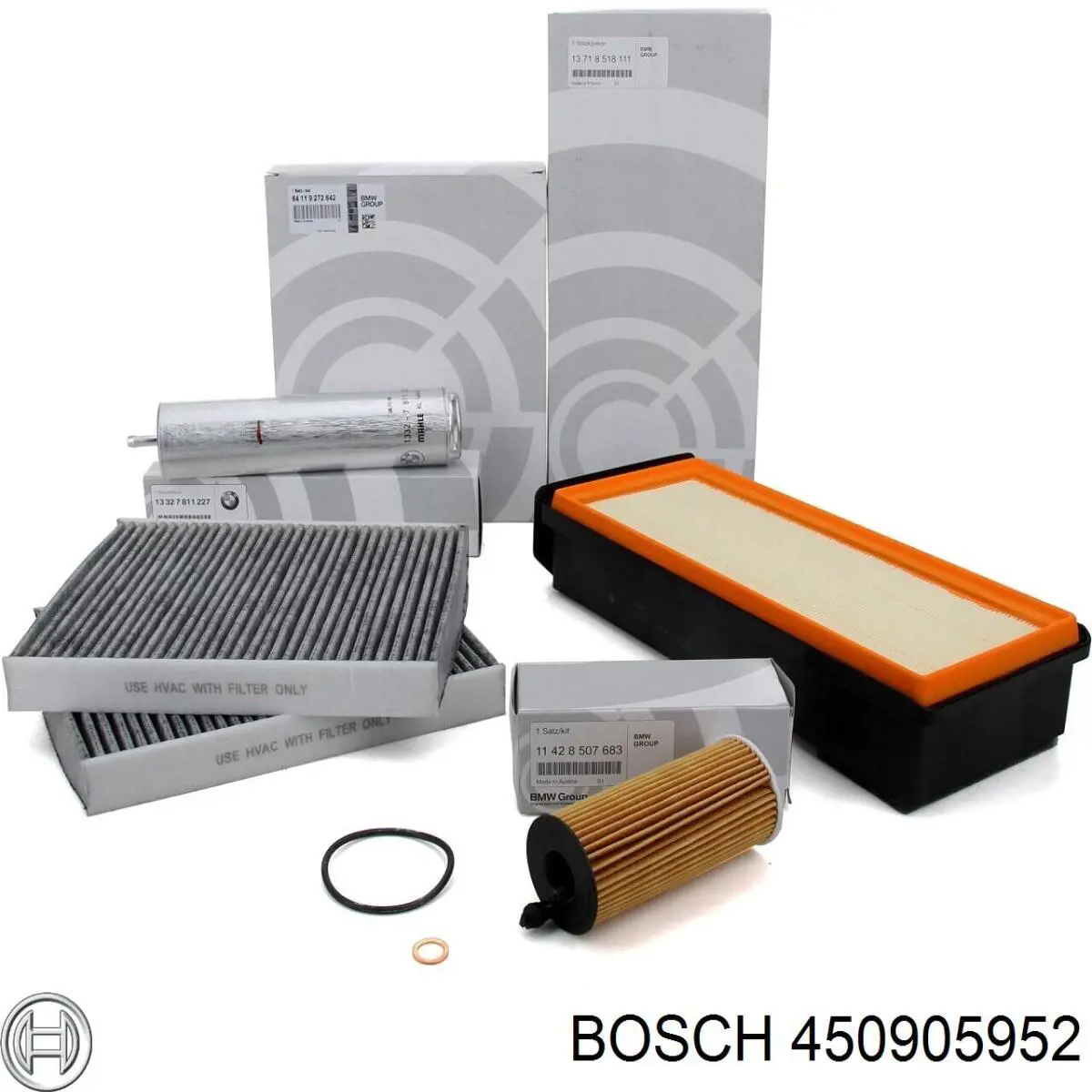 Do koszyka 450905952 Bosch Filtr paliwa