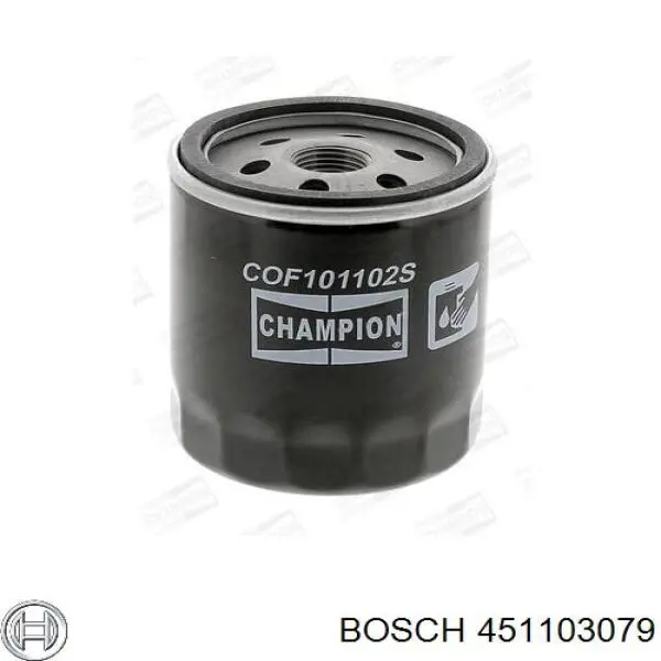 Do koszyka 451103079 Bosch Filtr oleju