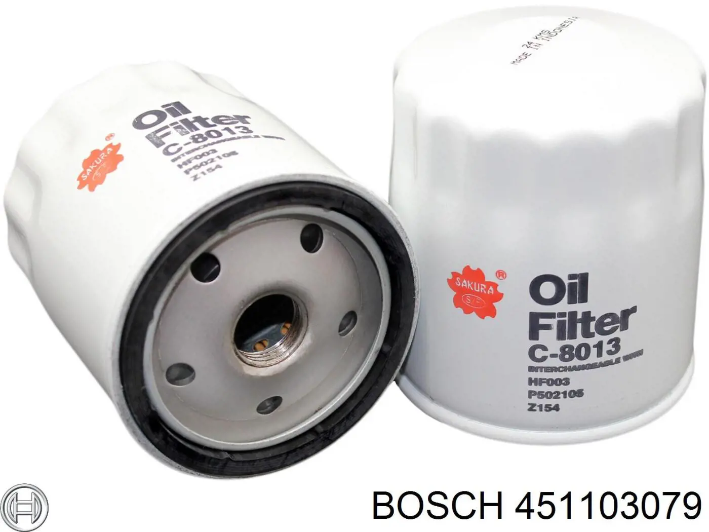 Do koszyka 451103079 Bosch Filtr oleju