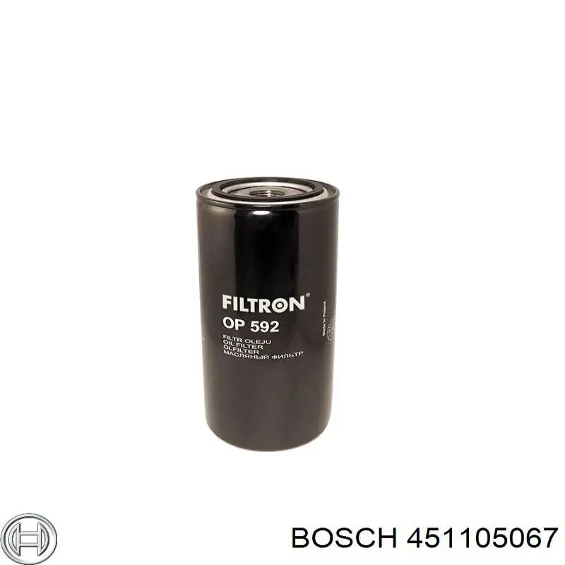 Filtr oleju Bosch 451105067 cena, od 16,40 USD