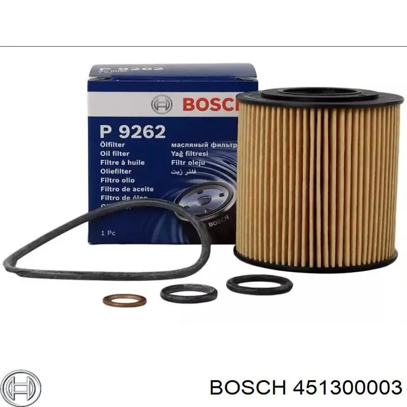 Do koszyka 451300003 Bosch Filtr oleju