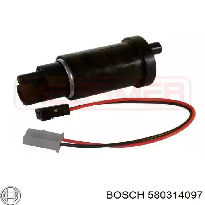 Pompa paliwa elektryczna zanurzeniowa Bosch 580314097 cena, od 39,47 USD