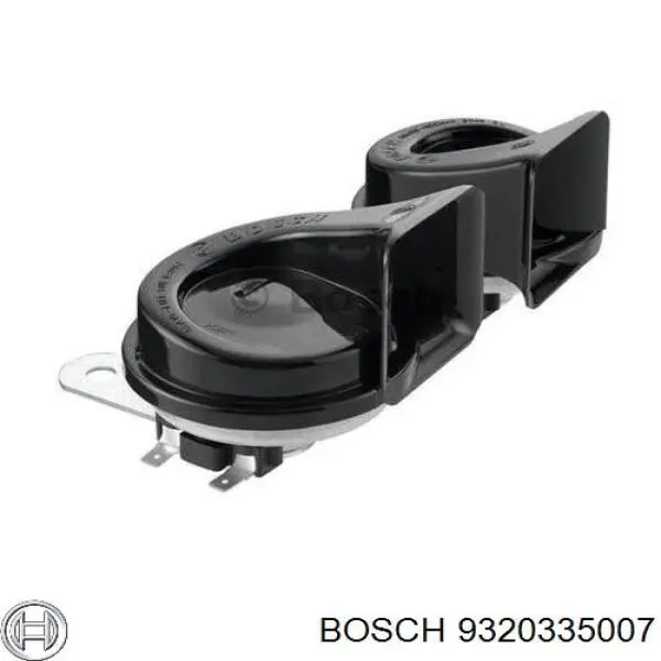 Do koszyka 6236H9 Peugeot/Citroen Sygnał dźwiękowy (klakson)