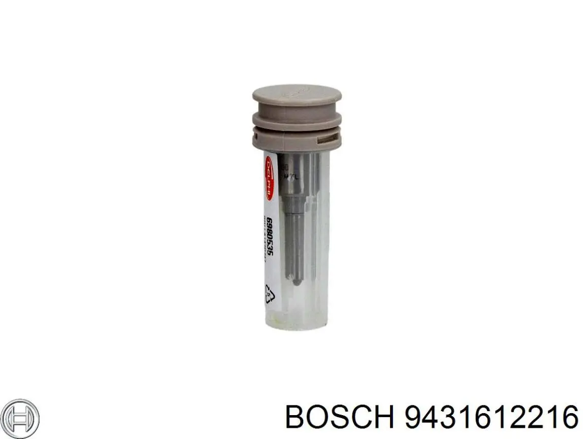 Pierścień uszczelniający wtryskiwacza 9431612216 Bosch