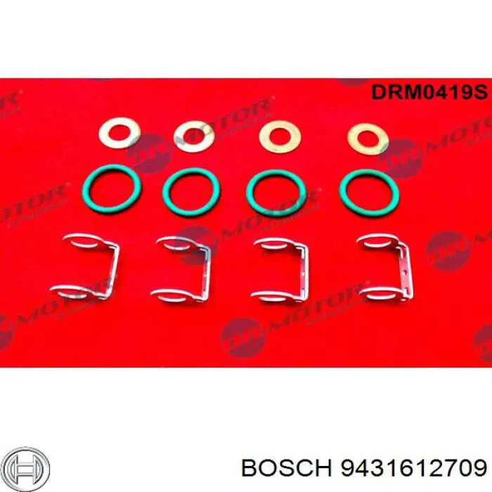 9431612709 Bosch Pierścień uszczelniający wtryskiwacza