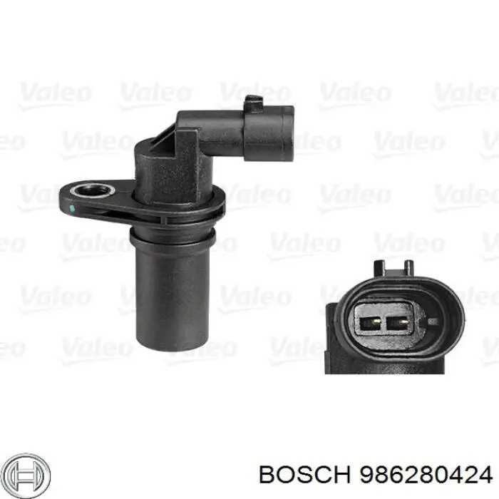 986280424 Bosch czujnik położenia wału korbowego