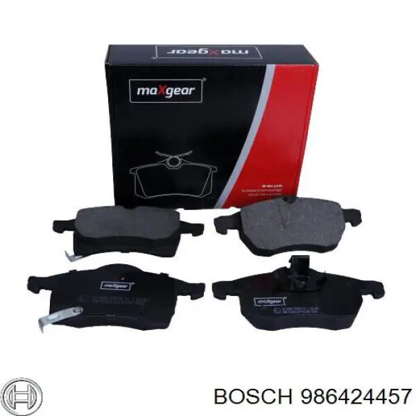 986424457 Bosch Klocki hamulcowe przednie tarczowe