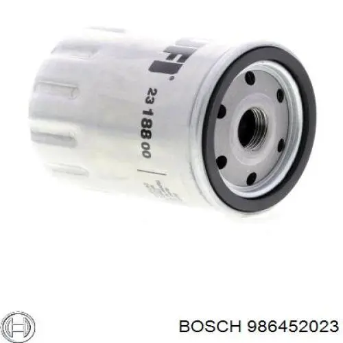 Filtr oleju 986452023 Bosch