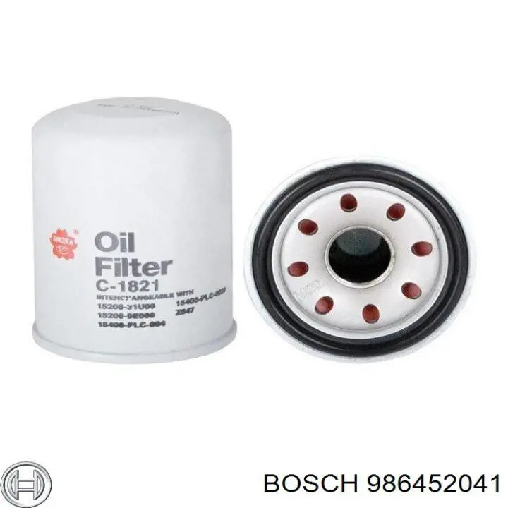 986452041 Bosch Filtr oleju