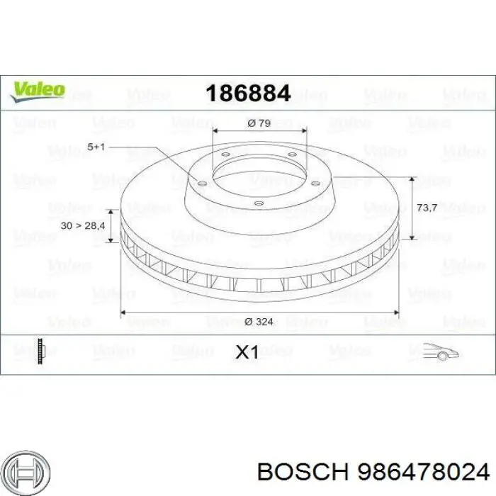  Bosch 986478024