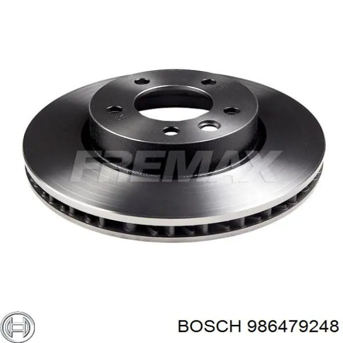 986479248 Bosch tarcza hamulcowa przednia