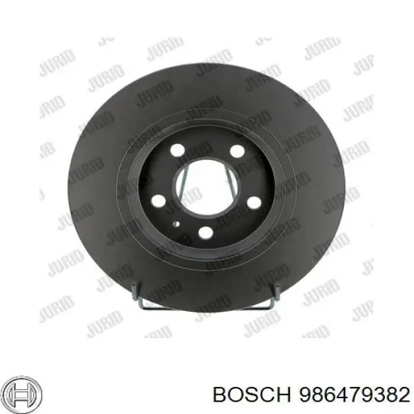 Do koszyka 986479382 Bosch Tarcza hamulcowa tylna
