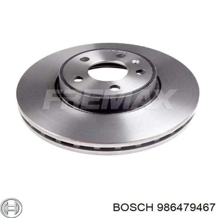 Tarcza hamulcowa przednia Bosch 986479467 cena, od 66,30 USD
