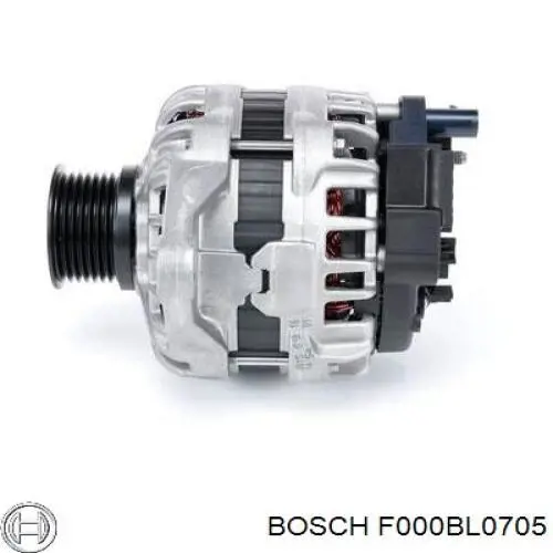 F000BL0705 Bosch Alternator