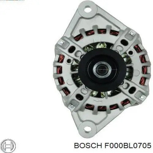Alternator Bosch F000BL0705 cena, od 102,63 USD