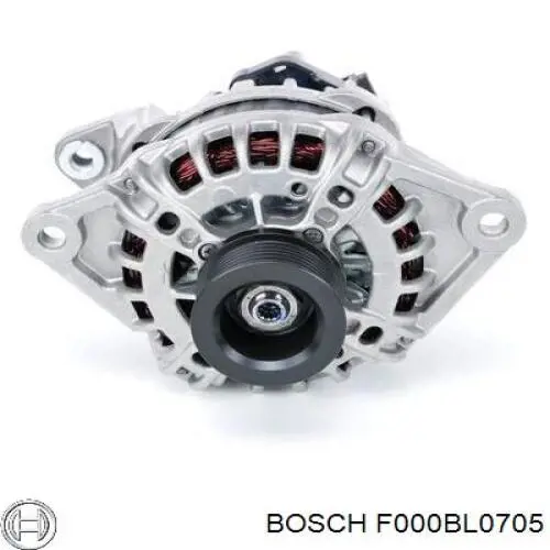 Alternator F000BL0705 Bosch