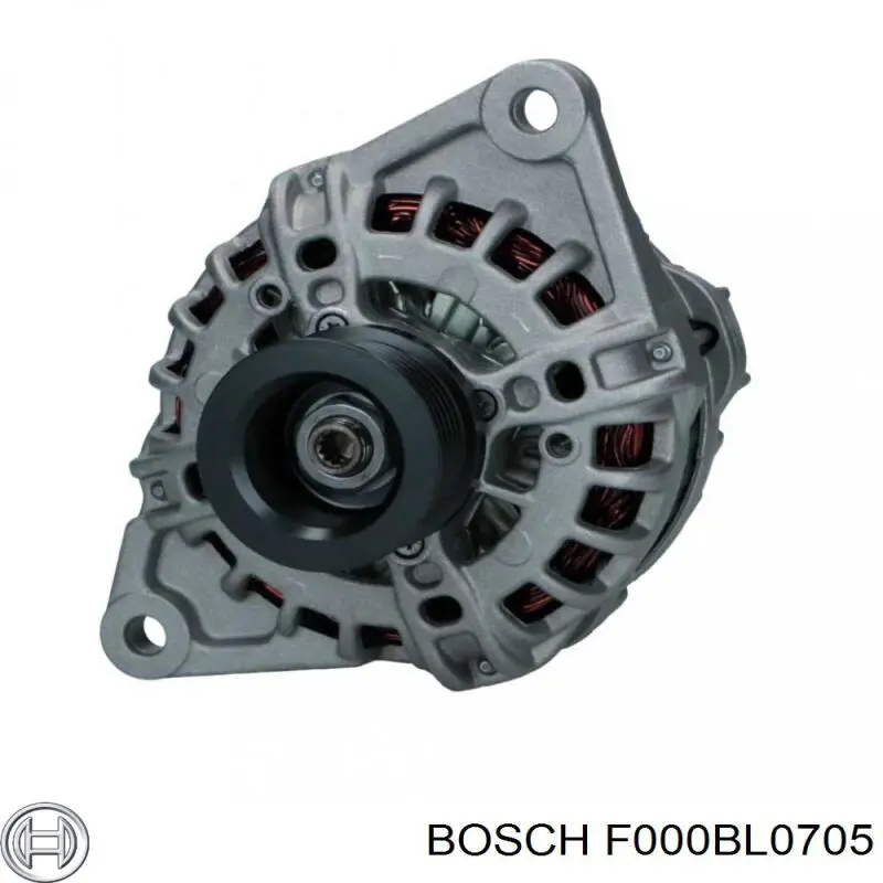Do koszyka F000BL0705 Bosch Alternator