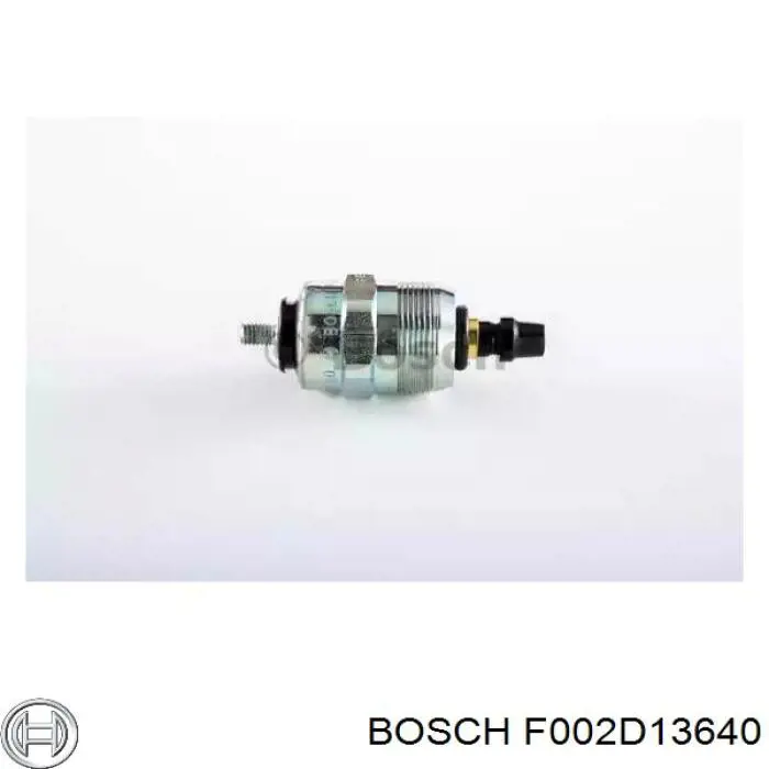 F002D13640 Bosch zawór odcinający paliwo, pompa wtryskowa