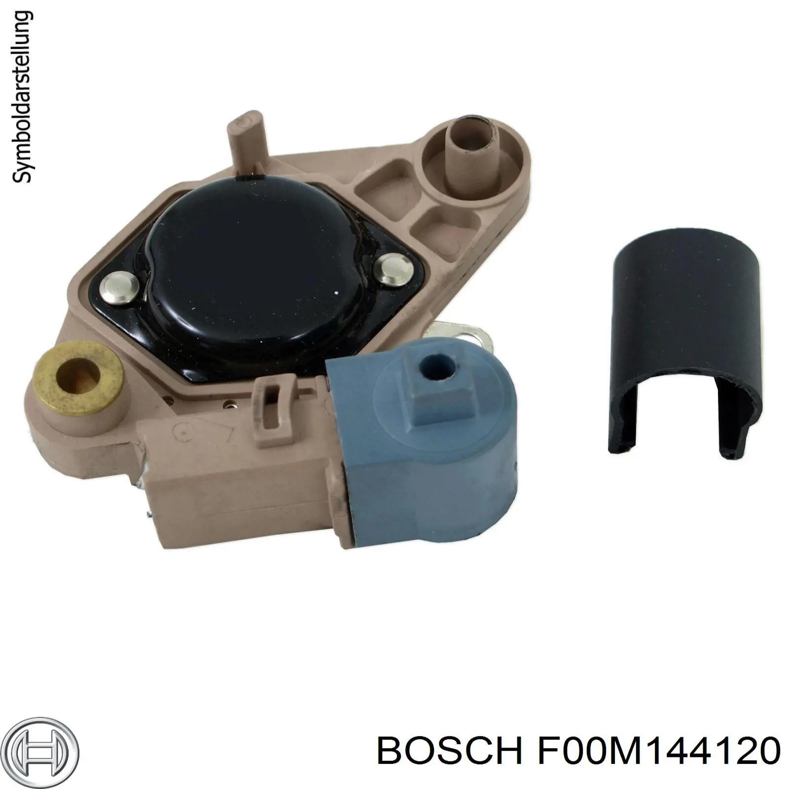 Do koszyka F00M144120 Bosch Regulator alternatora (przekaźnik ładowania)