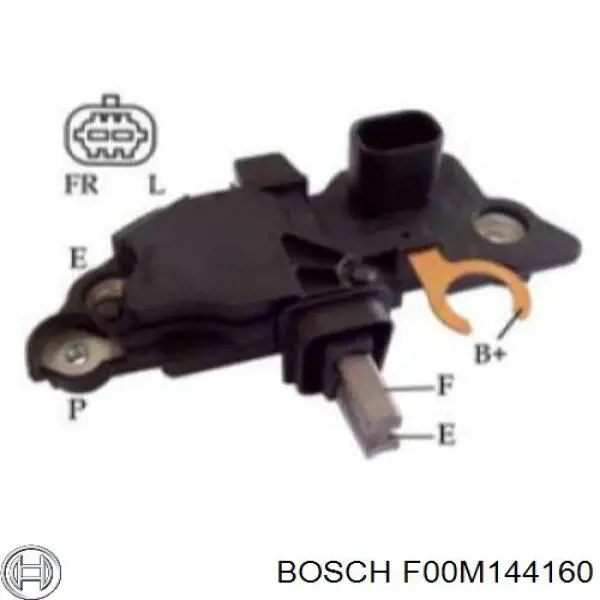 Regulator alternatora (przekaźnik ładowania) F00M144160 Bosch