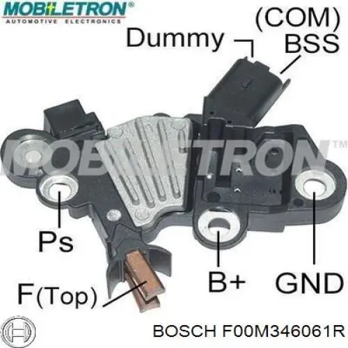 F00M346061R Bosch regulator alternatora (przekaźnik ładowania)