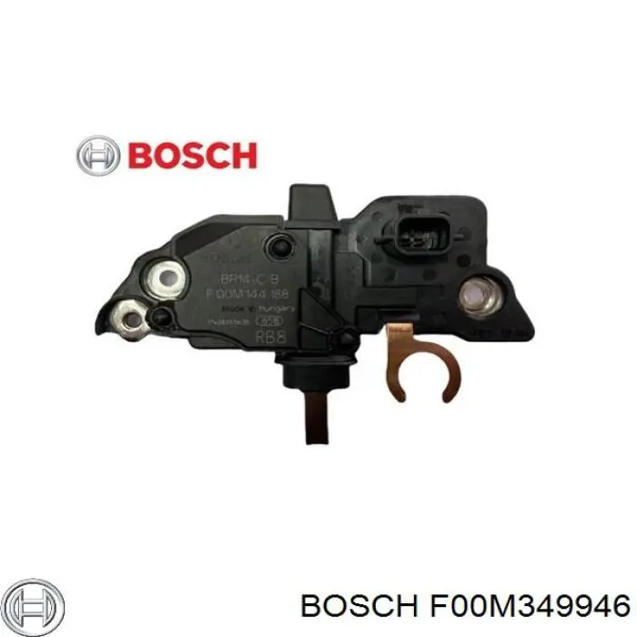 Do koszyka F00M349946 Bosch Mostek prostowniczy alternatora = Moster diodowy alternatora