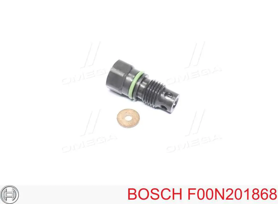 F00N201868 Bosch Zawór tłoczny (tłoczący) pompy wtryskowej