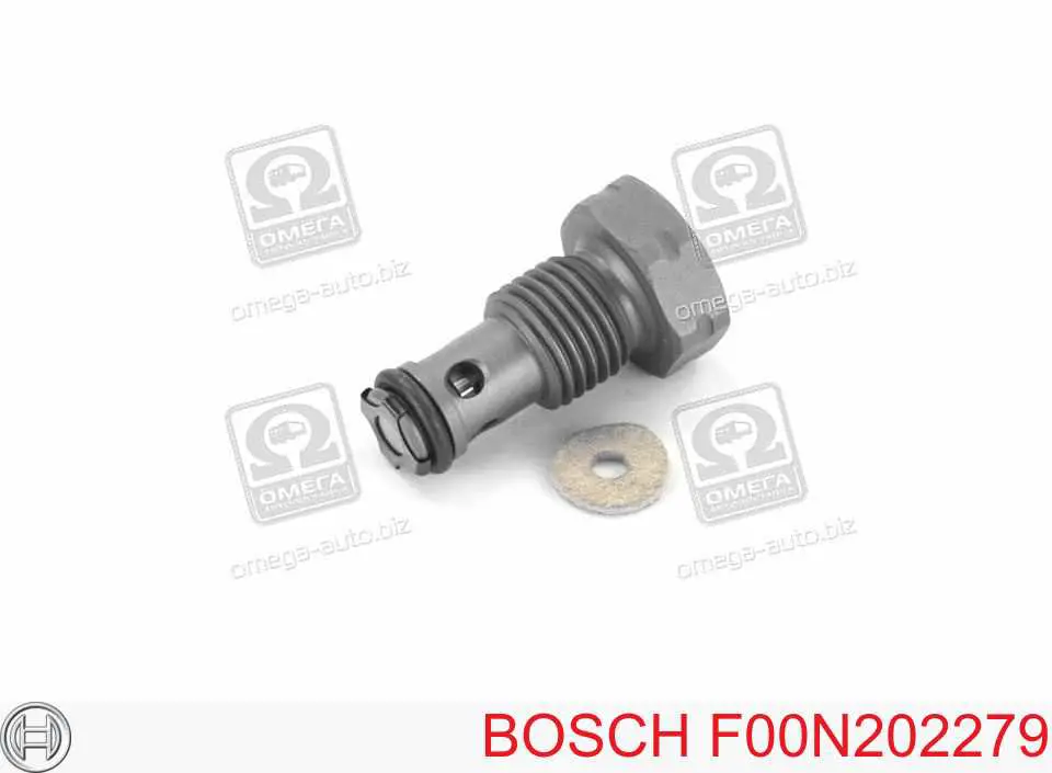 F00N202279 Bosch Zawór zwrotny filtra paliwa