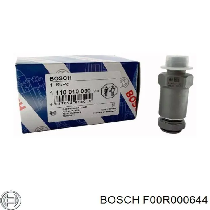 Zawór regulacji ciśnienia (zawór redukcyjny pompy wtryskowej) System Common-Rail Bosch F00R000644 cena, od 133,07 USD