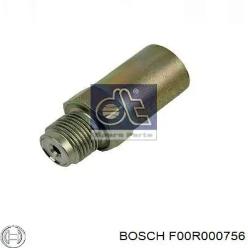 Zawór regulacji ciśnienia (zawór redukcyjny pompy wtryskowej) System Common-Rail Bosch F00R000756 cena, od 170,13 USD