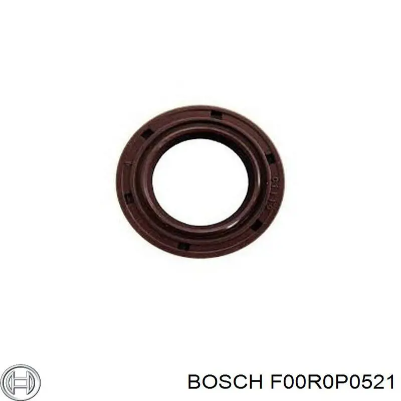 F00R0P0521 Bosch Uszczelniacz pompy wtryskowej