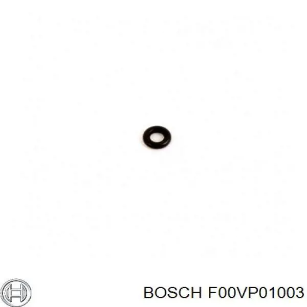 Pierścień uszczelniający króciec rury tłocznej wtryskiwacza F00VP01003 Bosch