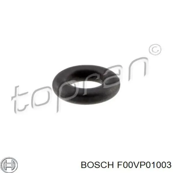 Pierścień uszczelniający króciec rury tłocznej wtryskiwacza F00VP01003 Bosch