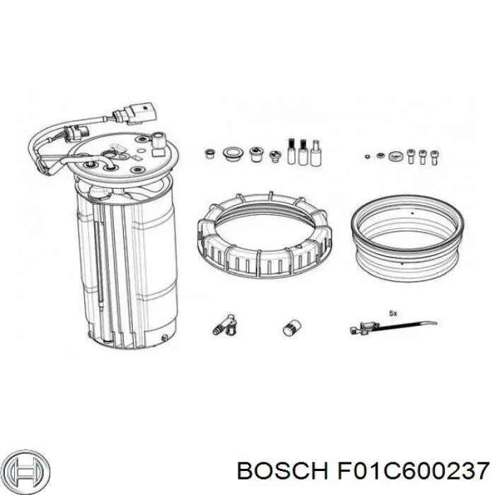 Blok podgrzewania paliwa Bosch F01C600237 cena, od 512,60 USD