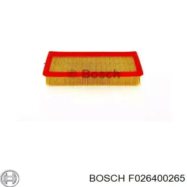 F 026 400 265 Bosch filtr powietrza