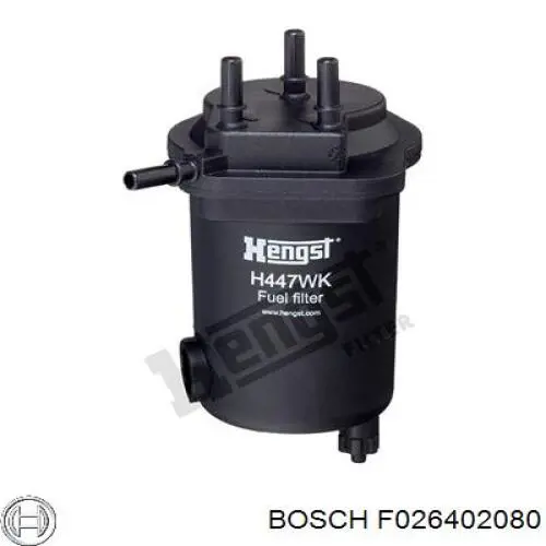 Do koszyka F026402080 Bosch Filtr paliwa