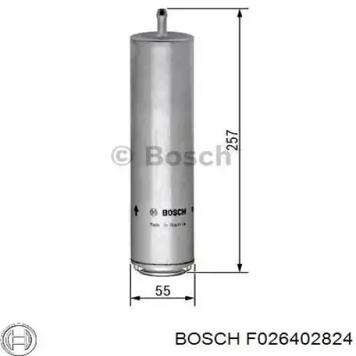 F026402824 Bosch filtr paliwa