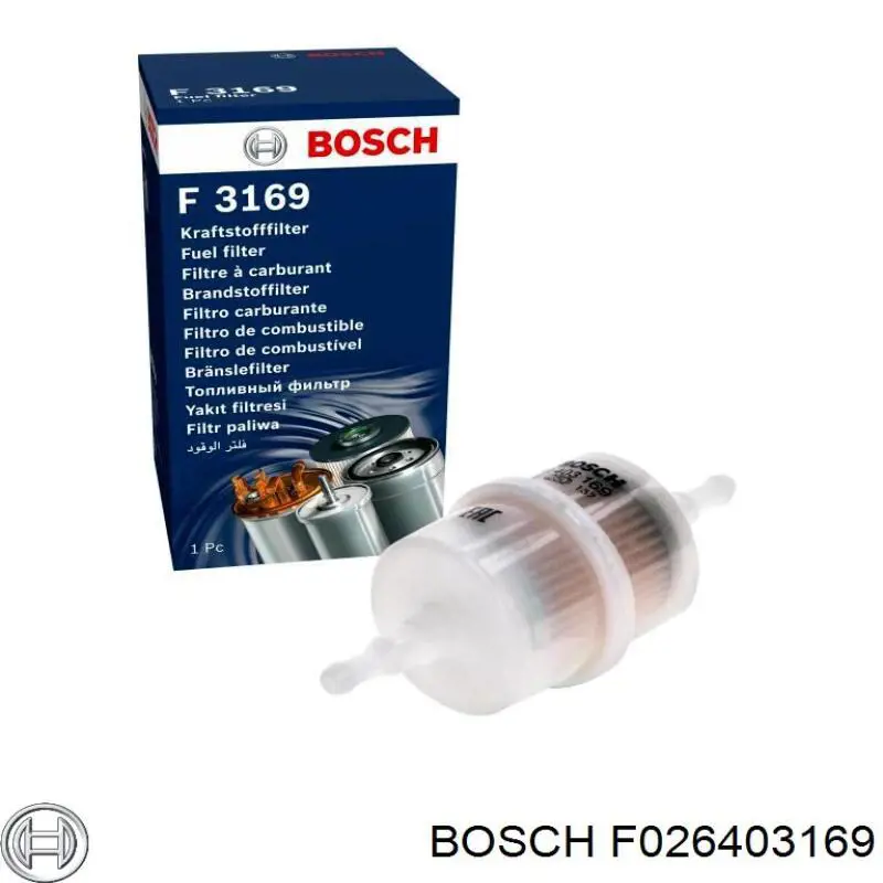 F 026 403 169 Bosch filtr paliwa