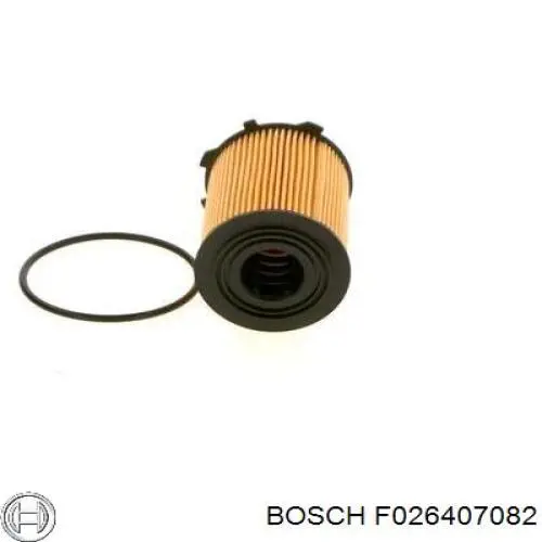 Do koszyka F026407082 Bosch Filtr oleju