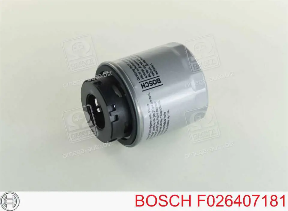 F026407181 Bosch filtr oleju