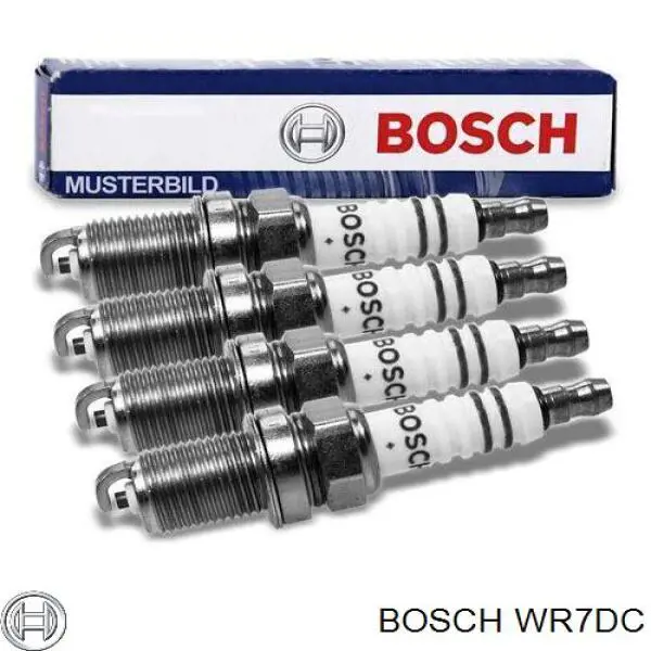 Świeca zapłonowa Bosch WR7DC cena, od 5,98 USD