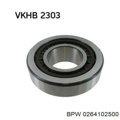 Łożysko piasty przedniej BPW 0264102500 cena, od 42,65 USD
