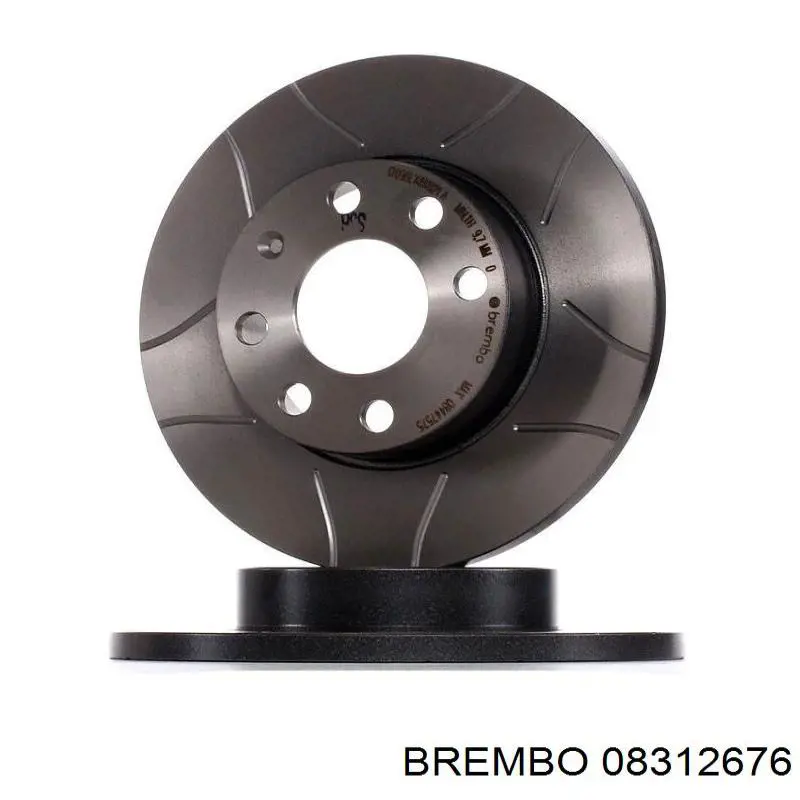 Do koszyka 08312676 Brembo Tarcza hamulcowa tylna